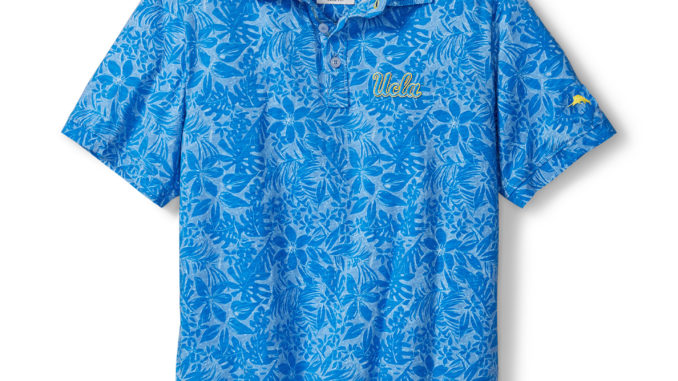 UCLA – Tommy Bahama Collegiate Camp Safari Trim Fit Polo